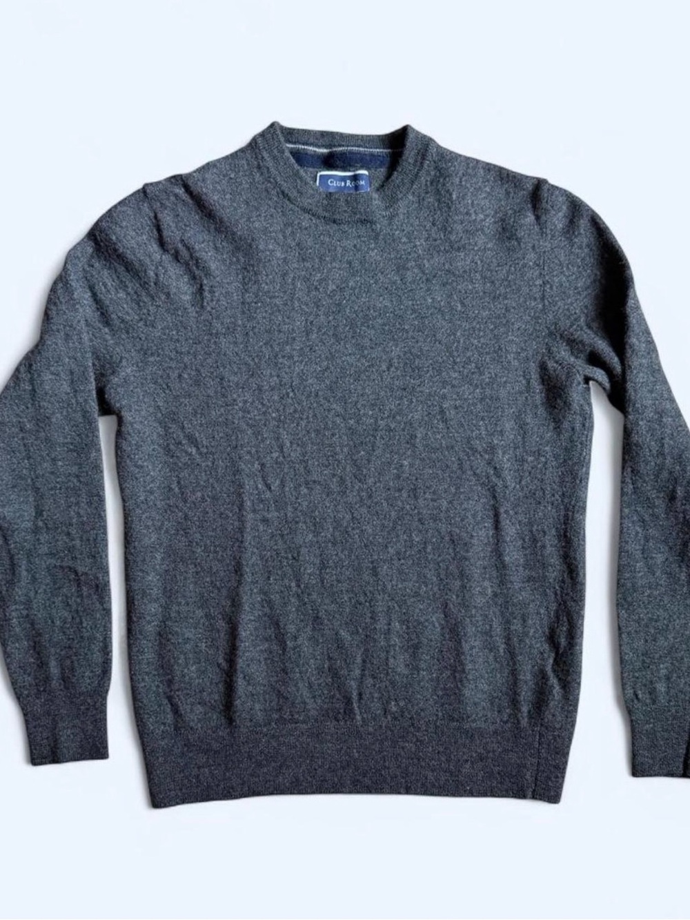 Club Room Charcoal Crewneck Sweater